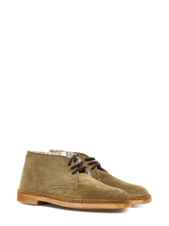 Lace up shoes “Diave“ Weg olive