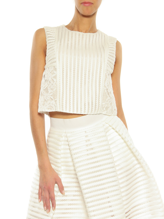 Top Pinko white