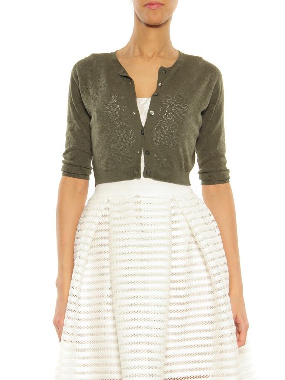 Cardigan Pinko olive