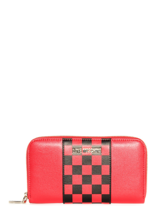 Wallet Moschino Love red