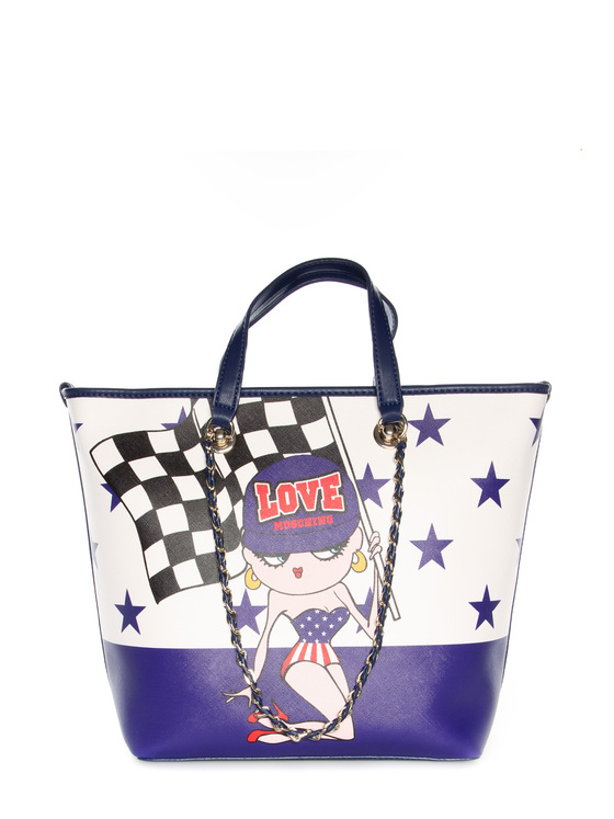 Bag Moschino Love purple