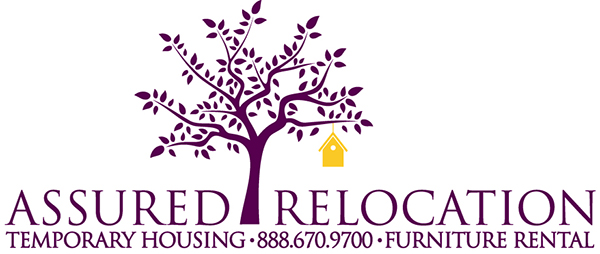 Assured Relocation, Temporary Housing, 888.670.9700, Furniture Rental logo