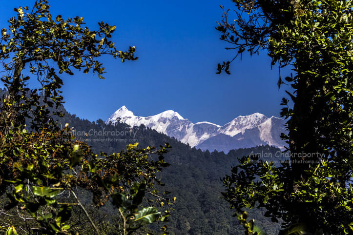 brahmatal lake winter trekking