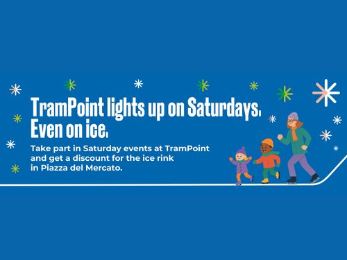 The TramPoint lights up. Even on ice.