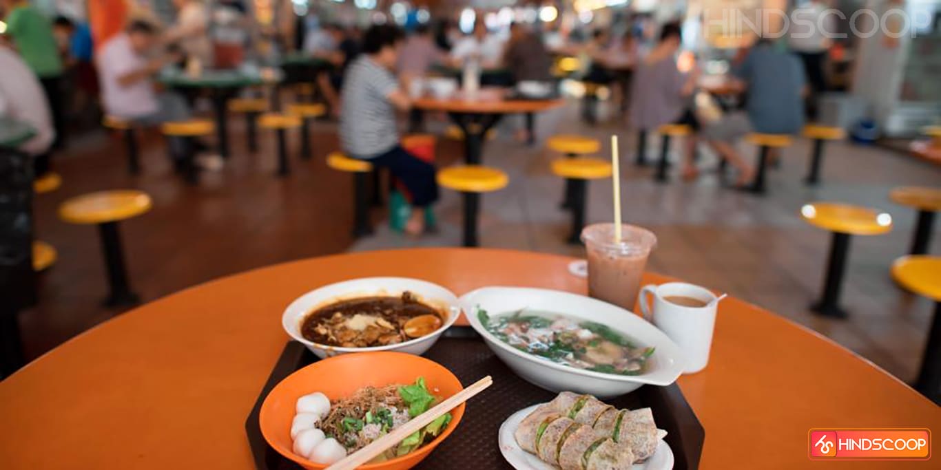 Hawker Stall in Singapore