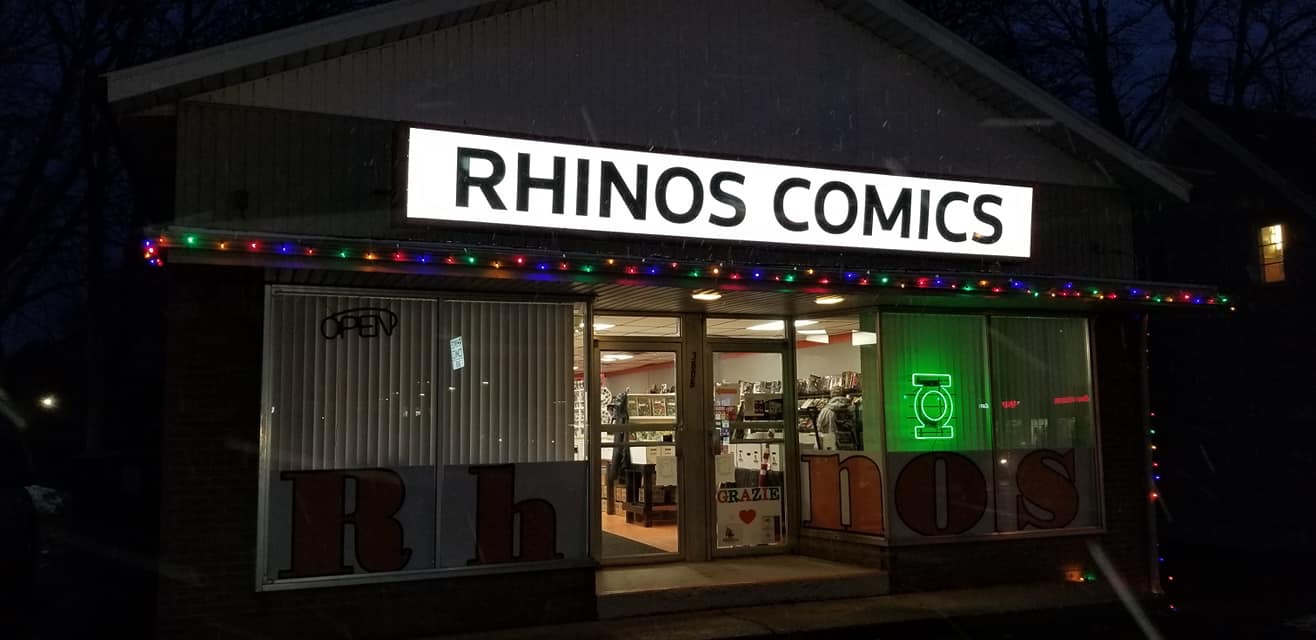 Comic Shop Map