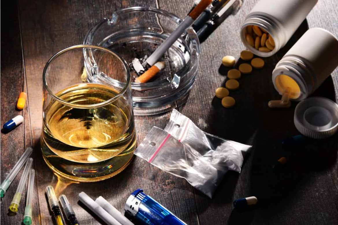 Chemical addiction is a progressive condition in which people become addicted to drugs of abuse such as alcohol, tobacco, pain killers and illicit drugs such as cocaine and heroin. What is Chemical Addiction