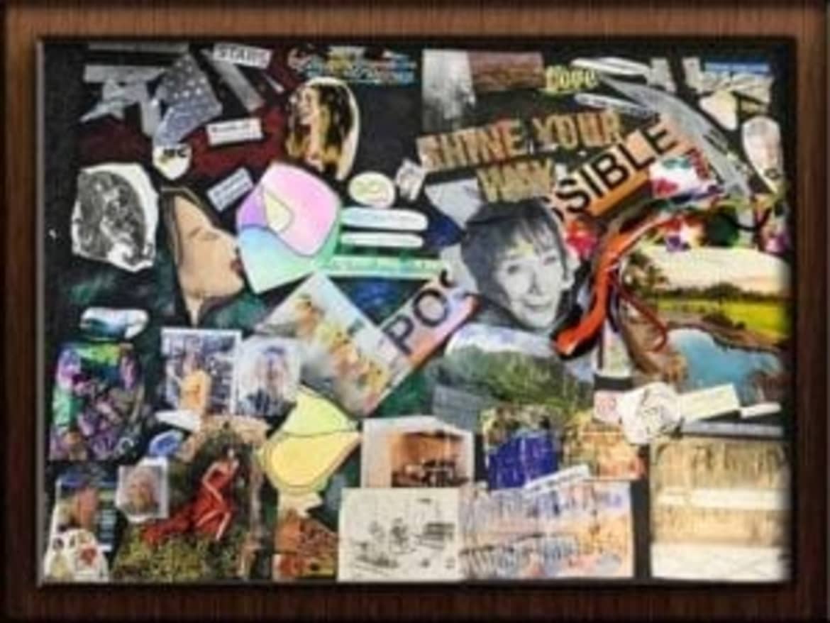 Clients of Hawaii Island Recovery has created this collage during their art therapy. What our clients created at hawaii island recovery