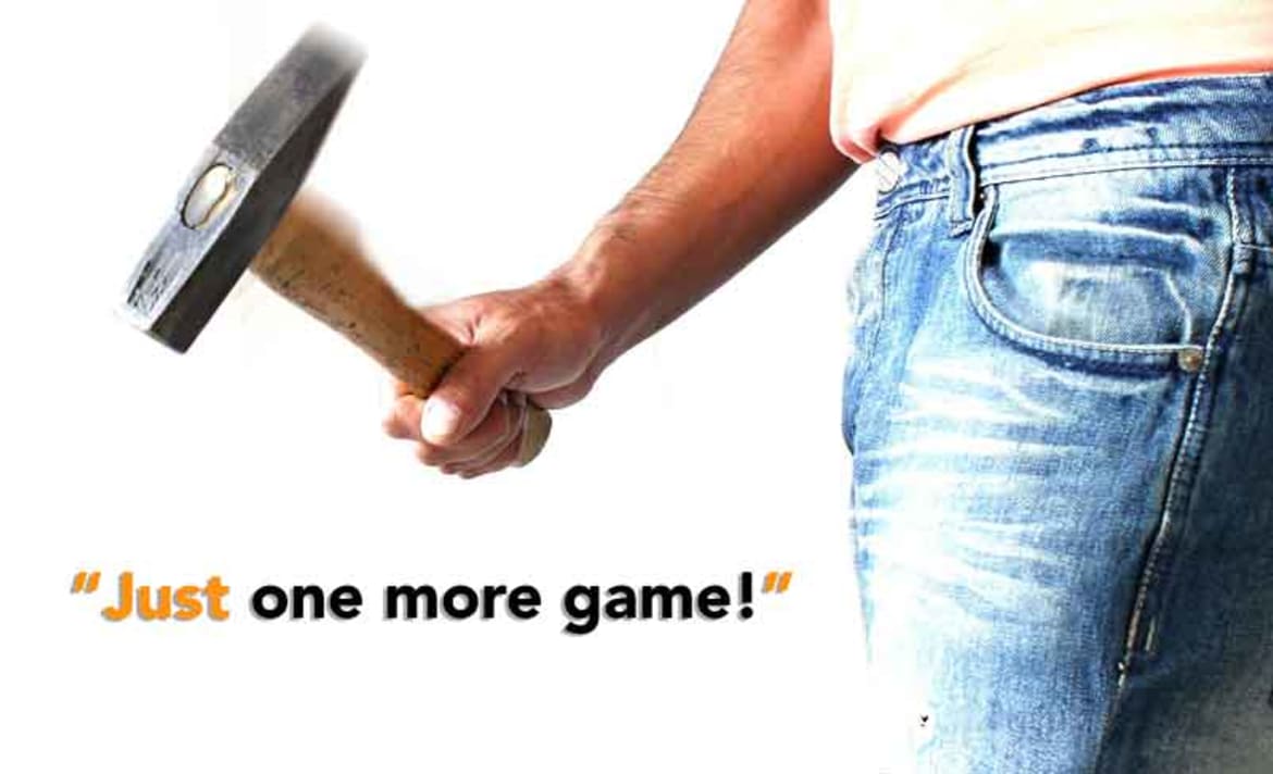 It goes beyond the childhood cry of, “Just one more game!” They neglect their responsibilities in order to play and don’t seem to know when to stop. Just one more game!