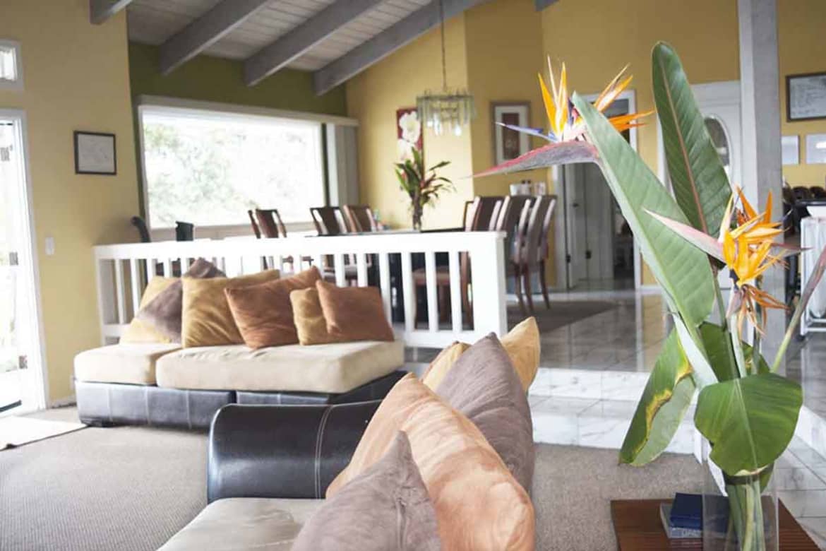 Main living room for clients Main Living Room | Sofa | Hawaii Island Recovery