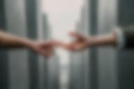 Two hands reaching for other to represent the help that anxiety treatment can provide.