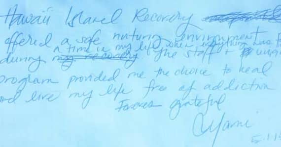 Former Client Testimonial