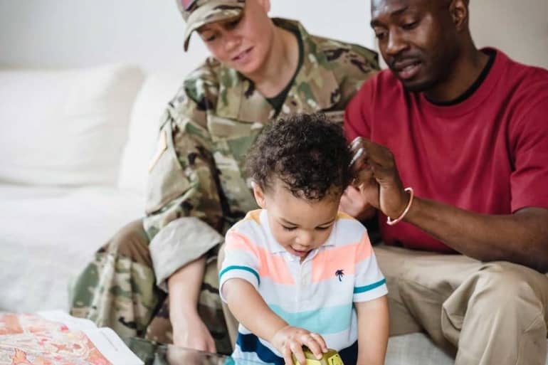 Families of veterans in treatment