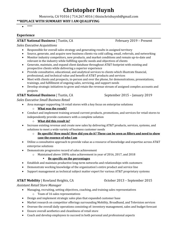 Christopher Huynh Resume