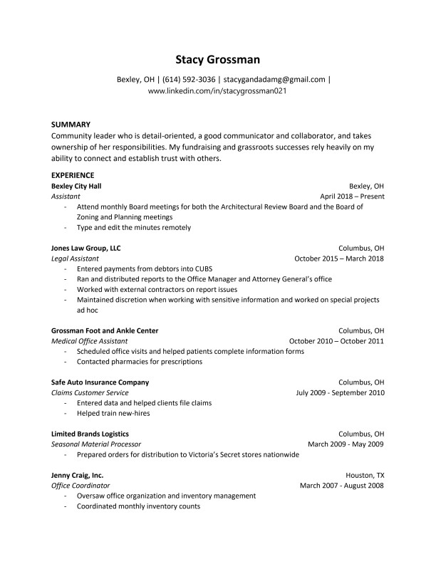 Stacy Grossman Resume (1)