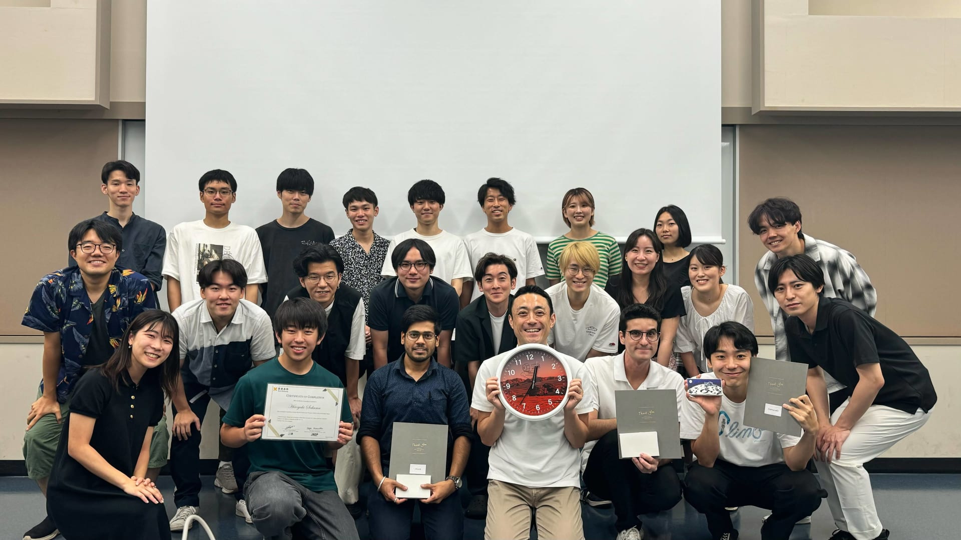 Keio University Space Robotics Lab members