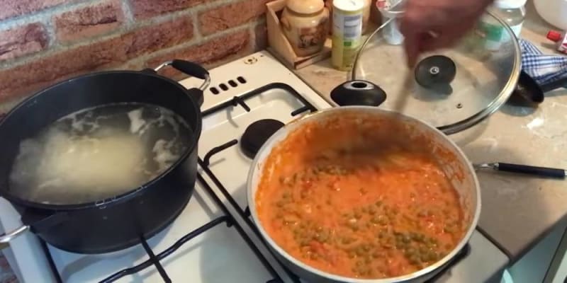 green pea stew