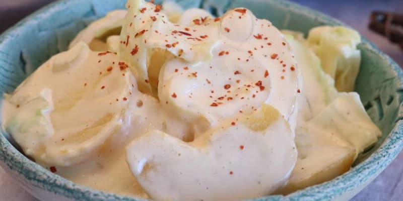 potato salad with mayonnaise