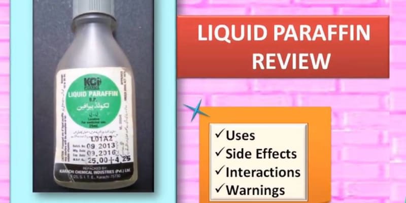 paraffin oil for constipation