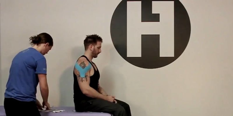 kinesiology shoulder patch