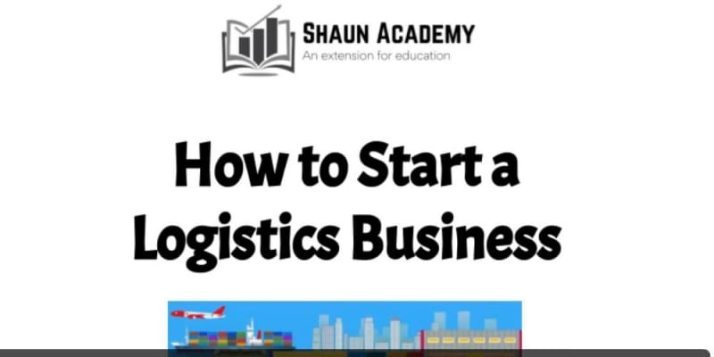  how to start logistics company