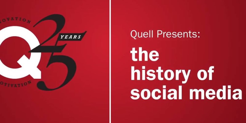 history about social media