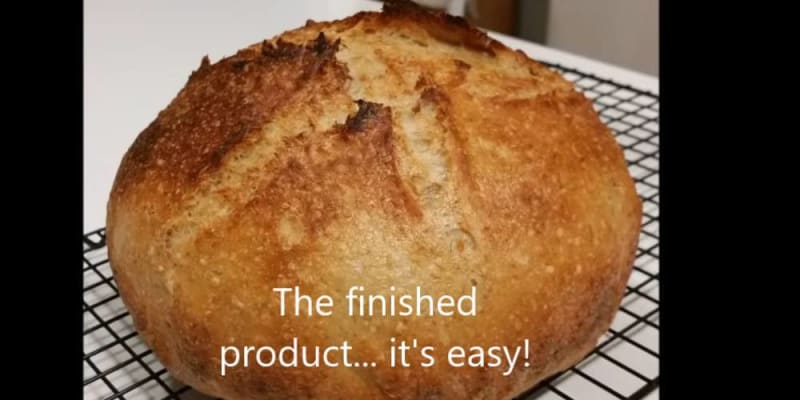 dutch oven sourdough bread