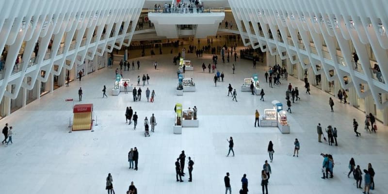 a legnagyobb légiközlekedési csomópont