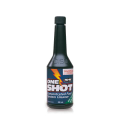 One shot concentrated fuel cleaner bottle