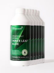 Organically Grown Inner Leaf Aloe Juice (6 x 1L)