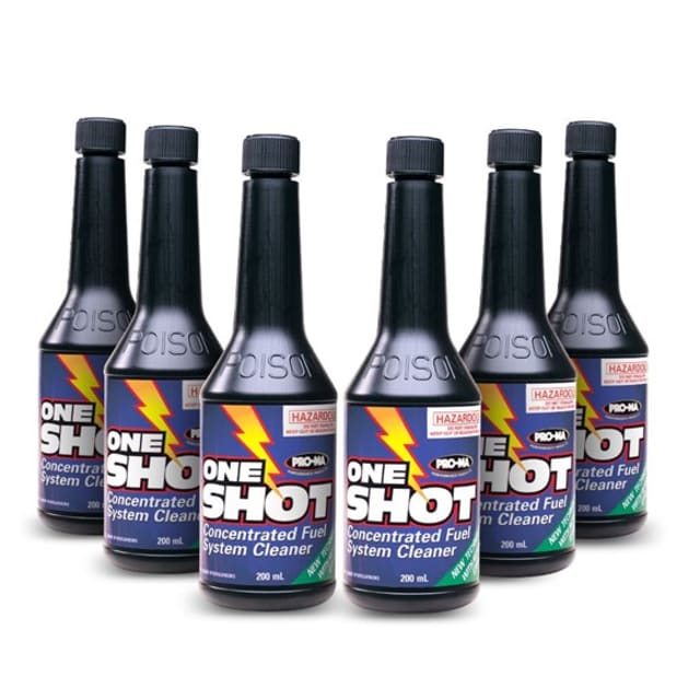 One Shot Concentrated Fuel System Cleaner (6 x 200mL)