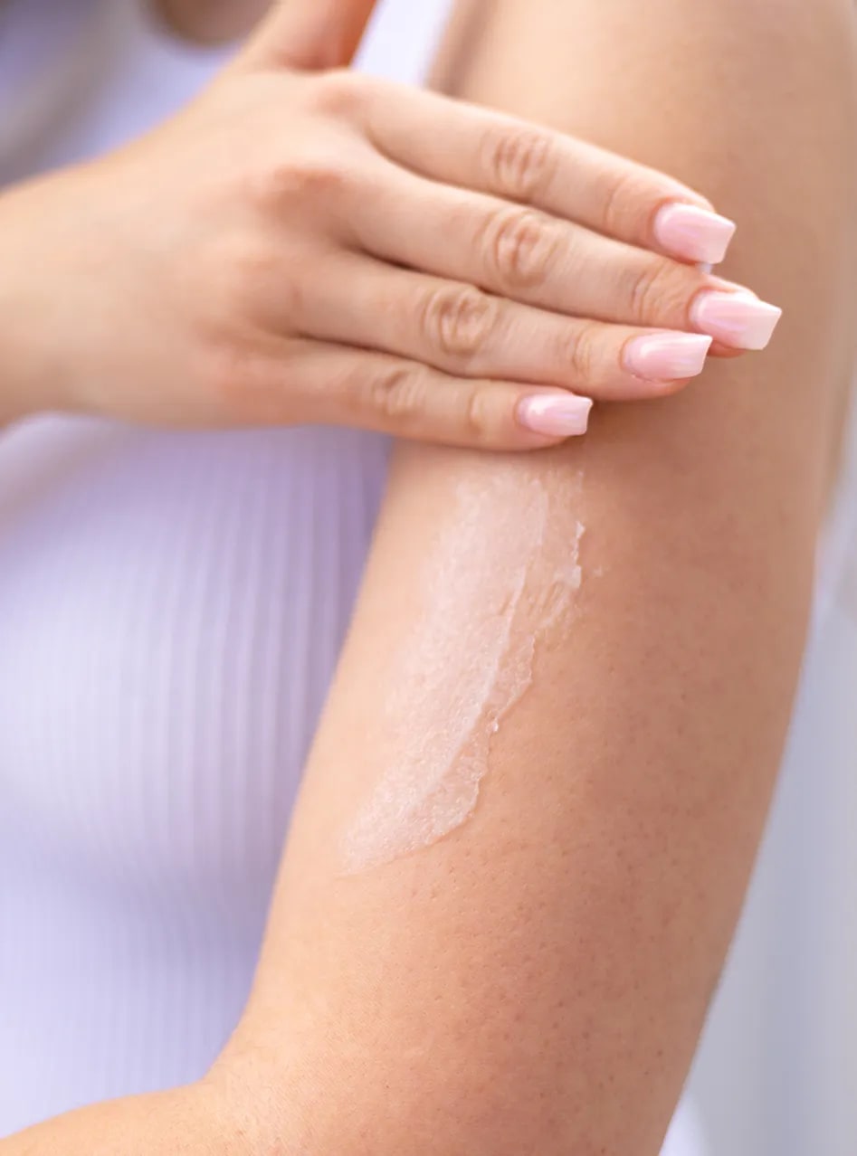Sea Salt Scrub & Essential Oils