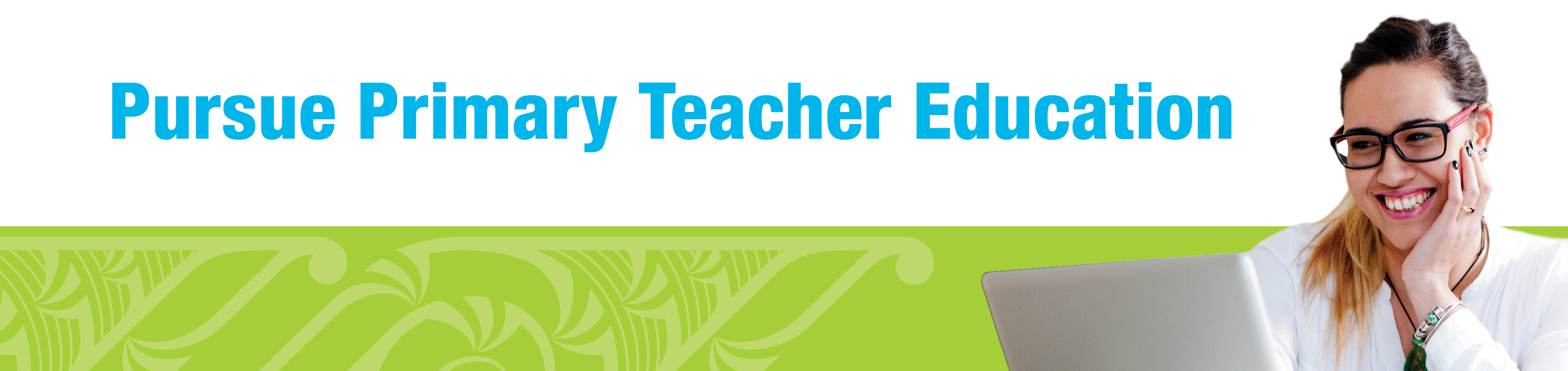 Primary teacher education banner