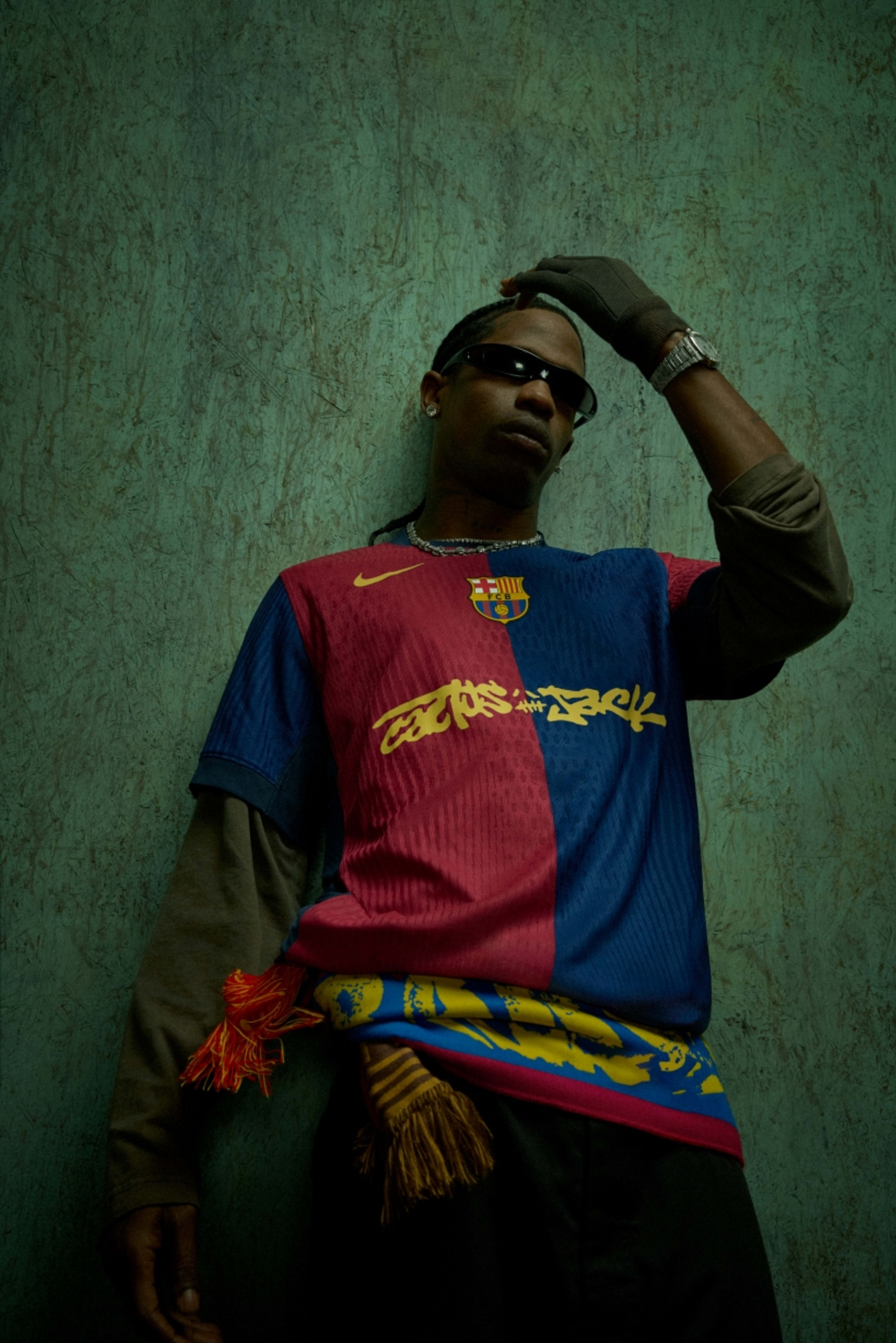 TRAVIS SCOTT REDESIGNS FC BARCELONA