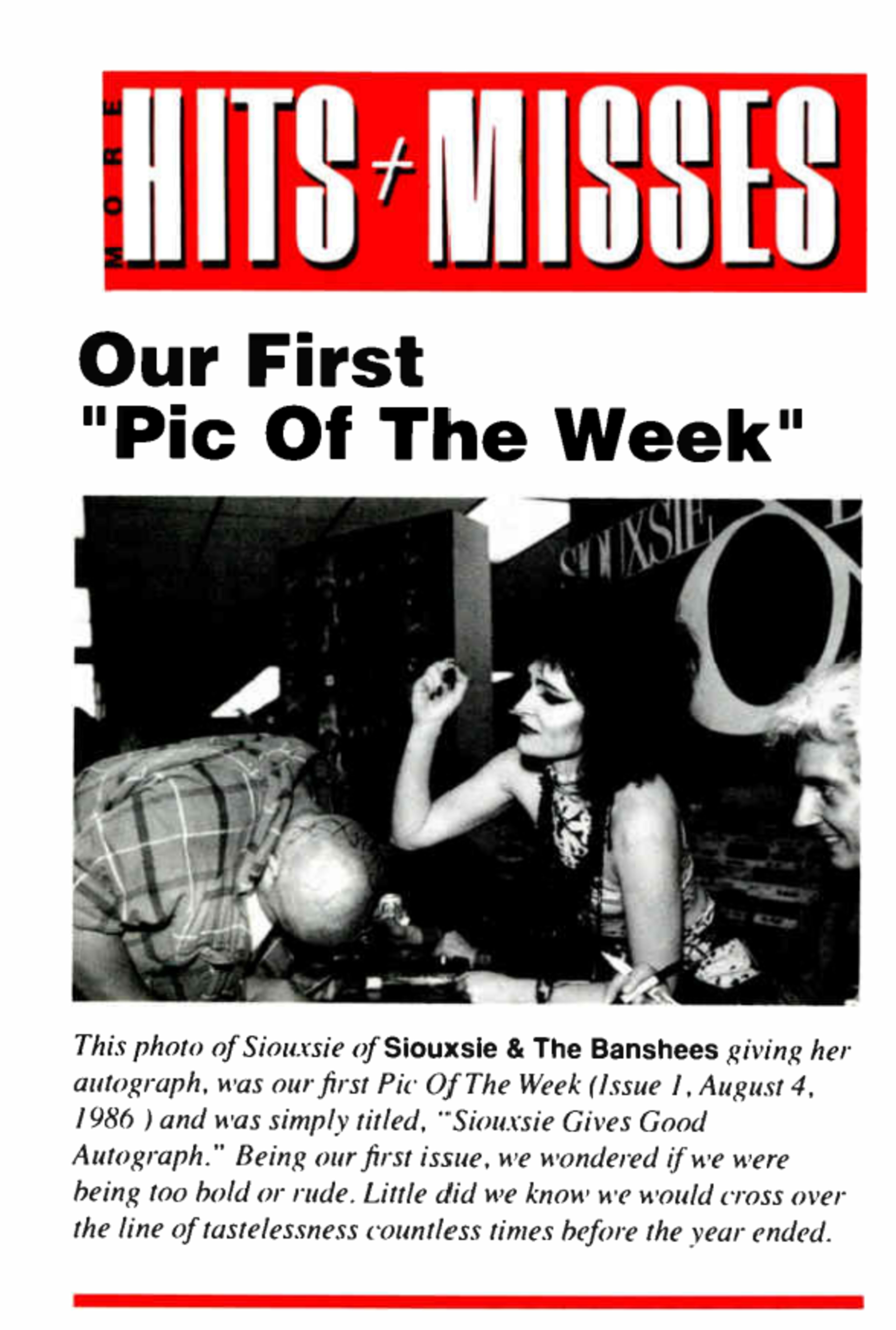 THE HITS ANNIVERSARY SPECIAL IS COMING, WHETHER YOU LIKE IT OR NOT (YOU ...