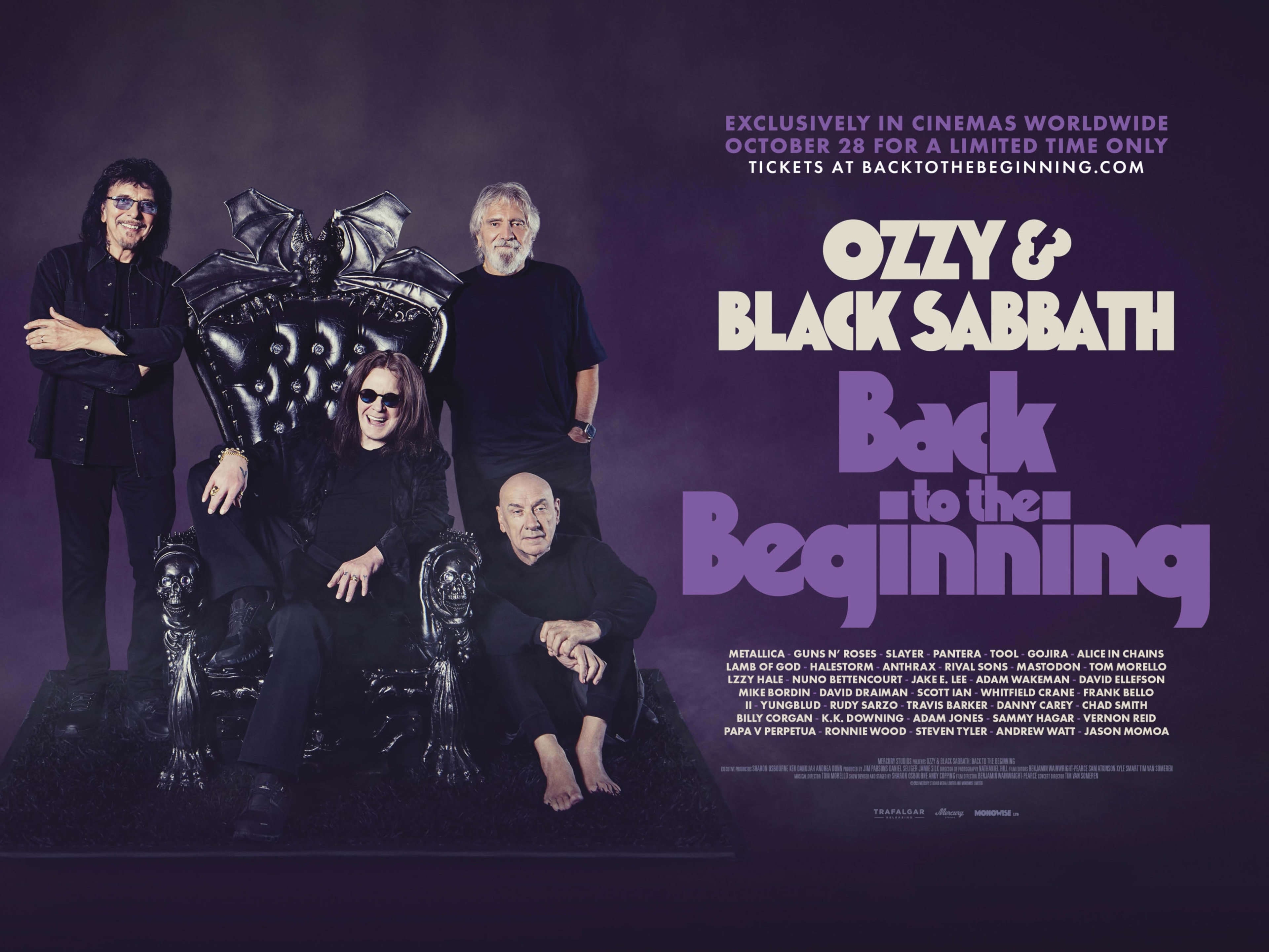 Black Sabbath The Final Show T オジーオズボーン Film of Final Ozzy, Sabbath Show To Premiere Oct. 28