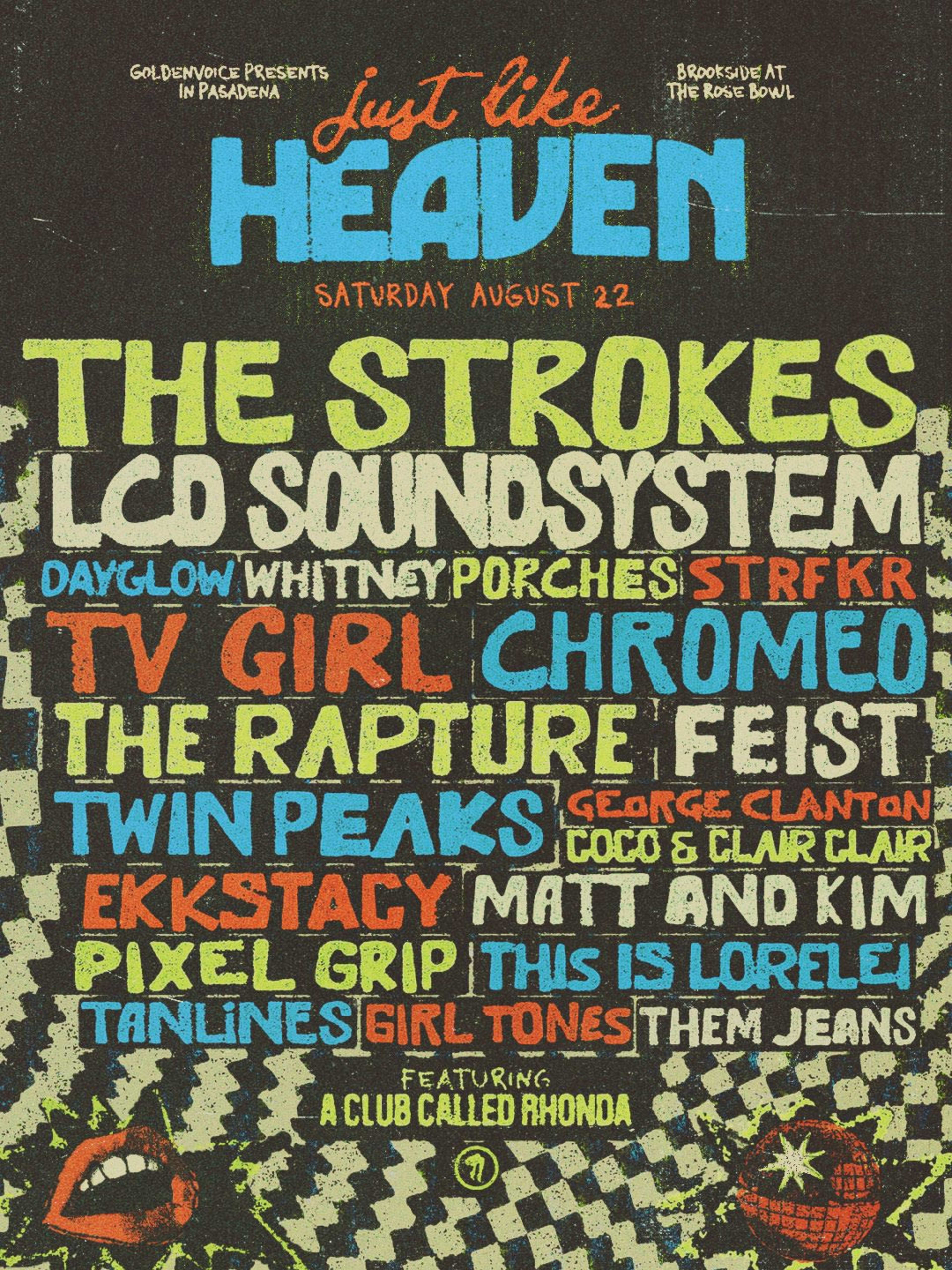 Just Like Heaven Jams With Strokes, LCD Soundsystem