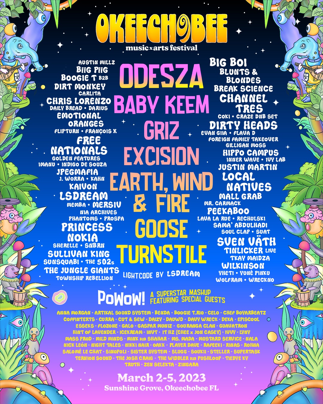 Okeechobee Festival Lineup 2022