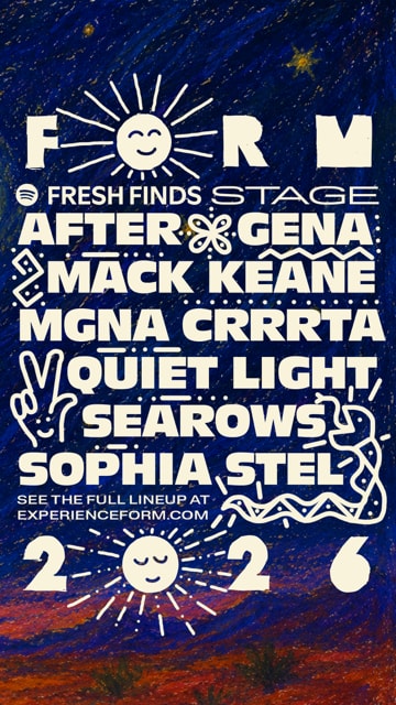Spotify's Fresh Finds Lineup is Gonna Be Hot. Literally
