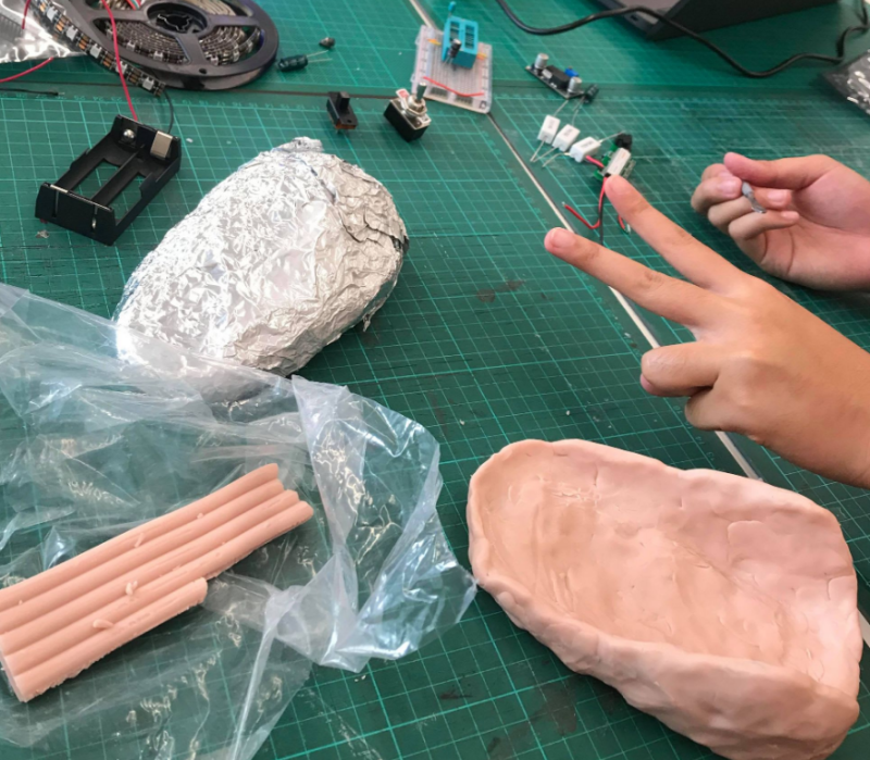 Articulated Dragon Puppet: The Progress