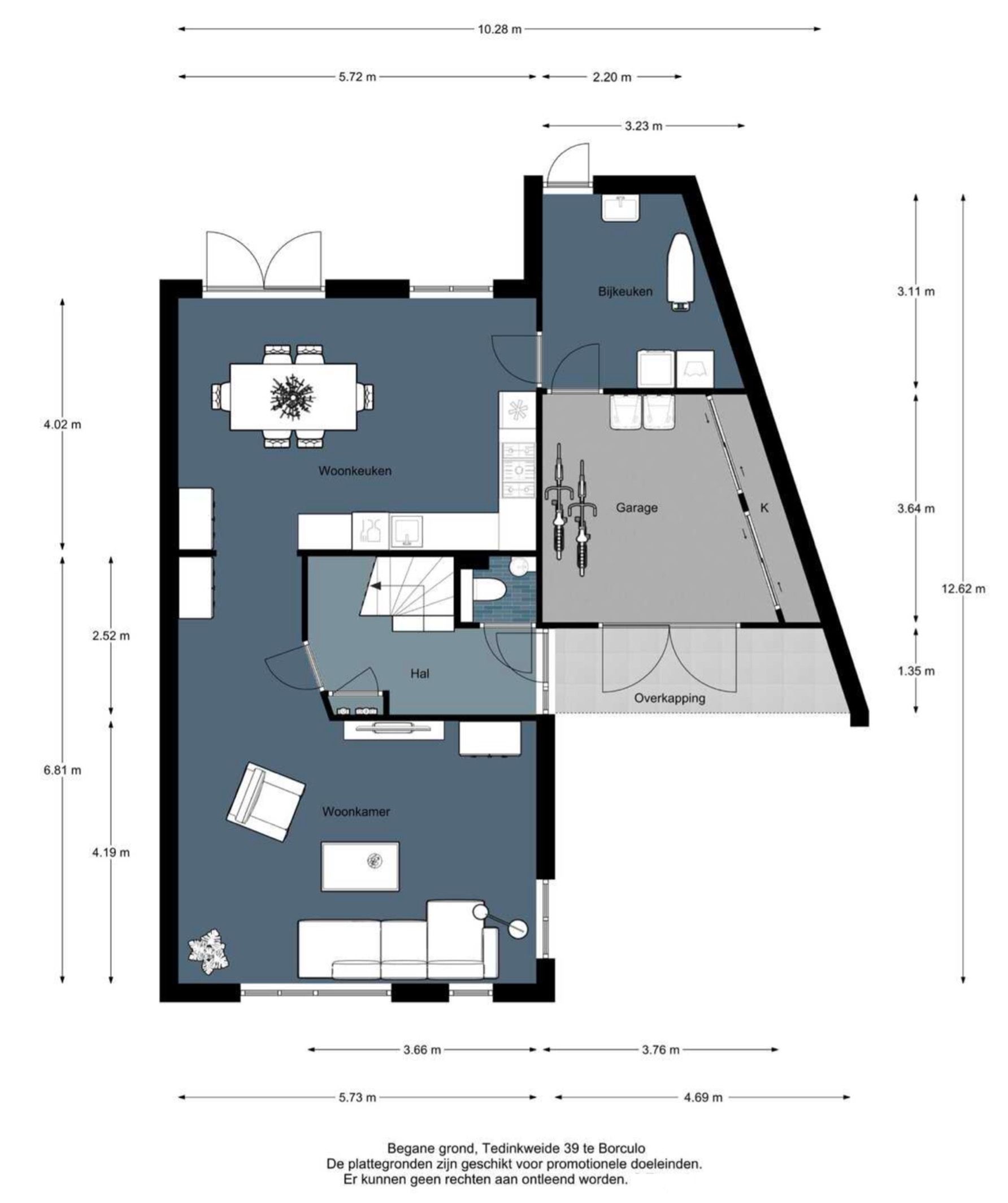 Plattegrond Begane Grond Tedinkweide 39 Borculo.jpg