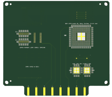 MGX Mixed Technology SIR Test Board
