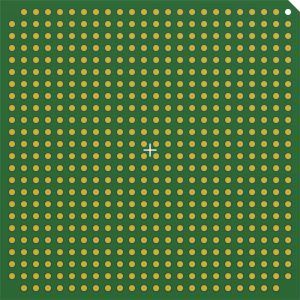 MGX BGA 572 Chip (Back)