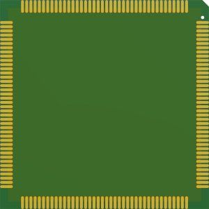 MGX QFP 160 Chip (Back)