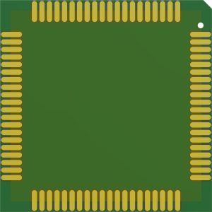MGX QFP 80 Chip (Back)