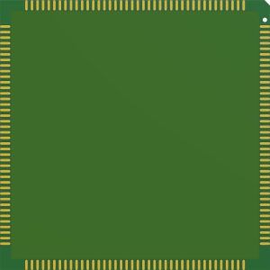 MGX QFP 160-1 Chip (Back)