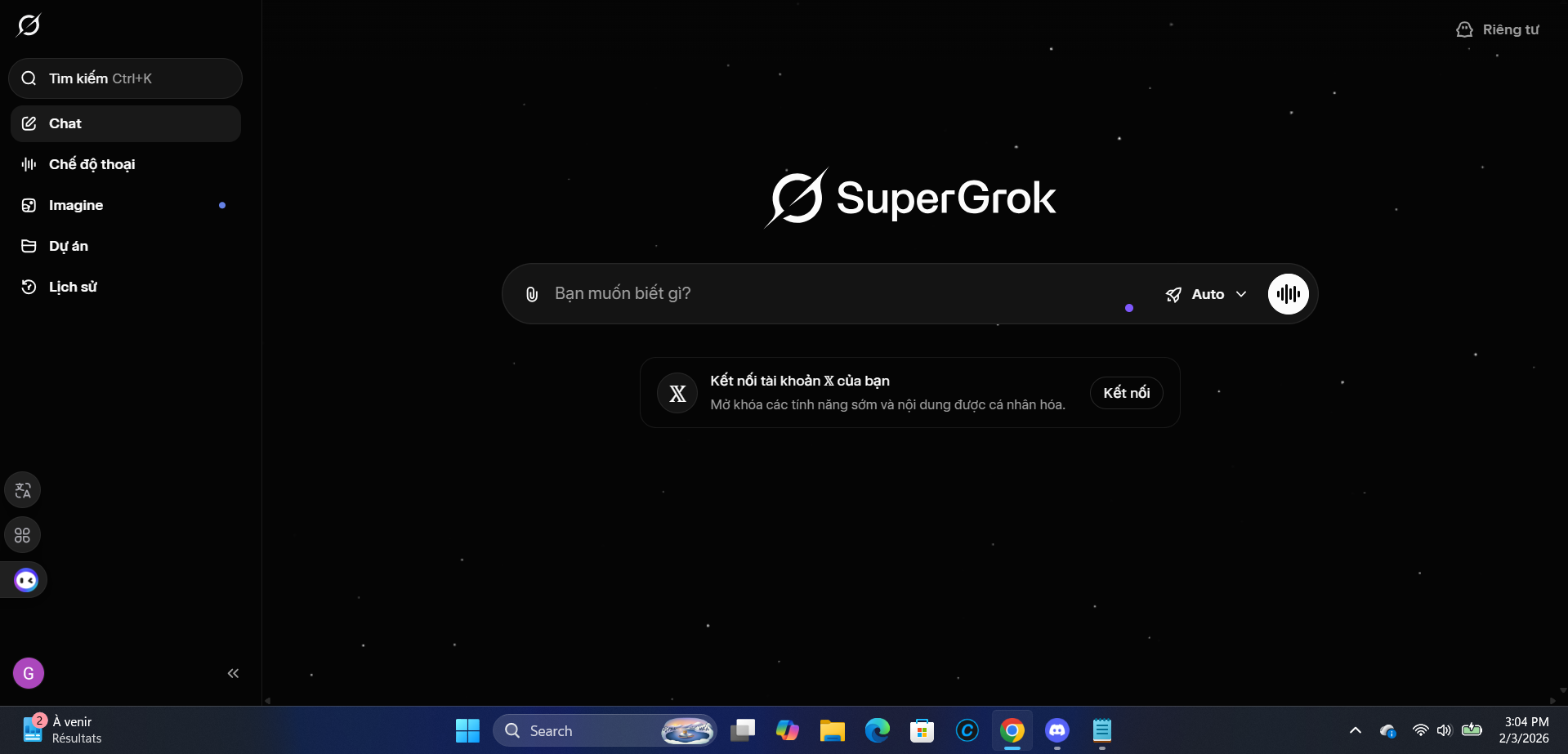 [ Xiên ] Super Grok 3 day 