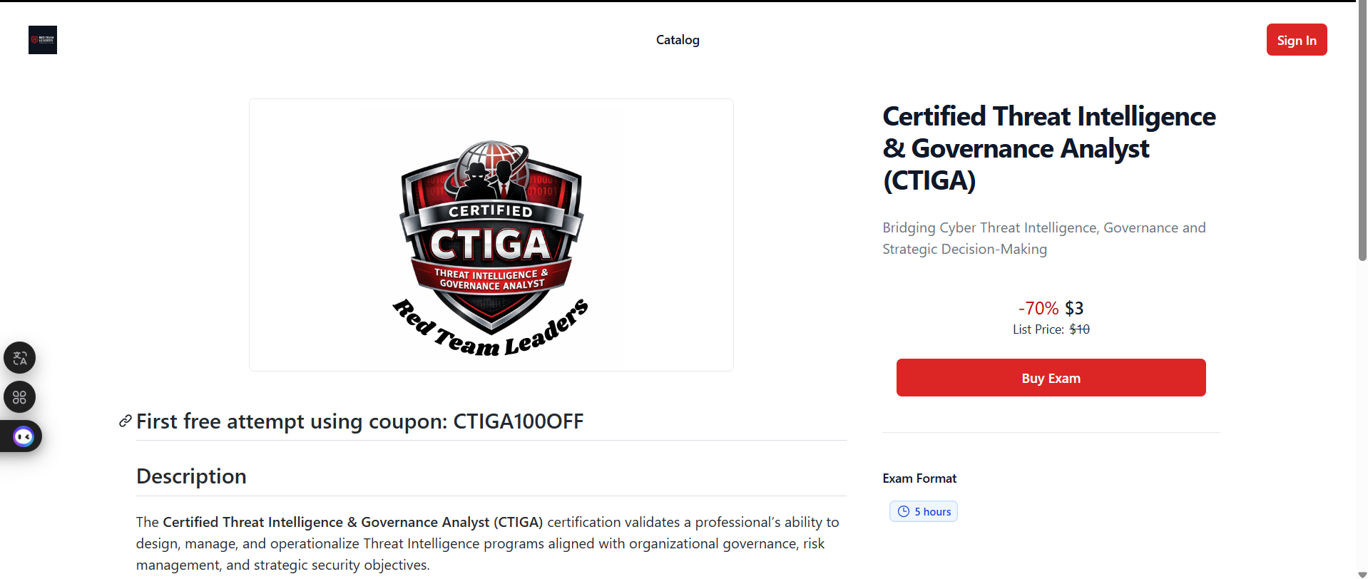 Hướng dẫn thi chứng chỉ bảo mật CTIGA miễn phí 100%