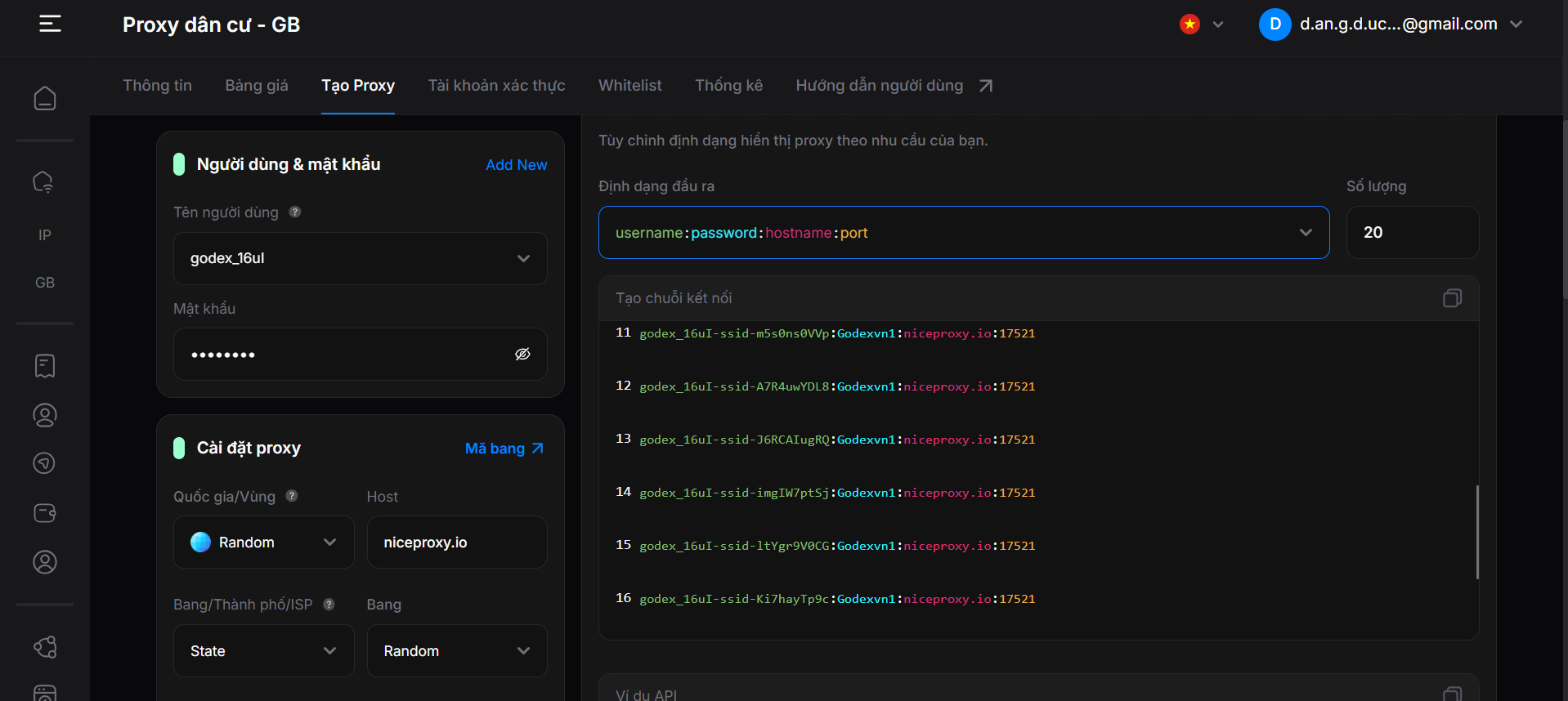 SHARE PROXY XOAY 1GB CHO AE (hạn đến tháng 6)