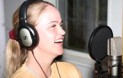 Sjov indspilning i Egtved-studiet